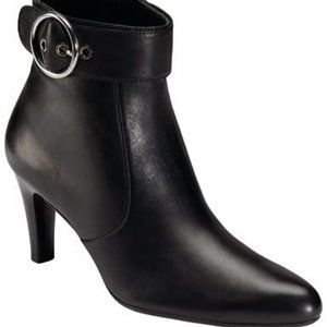 New in Box ECCO City Bristol Ankle Boots Leather Black 9.5